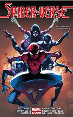 Imagen de la portada del Spiderverse